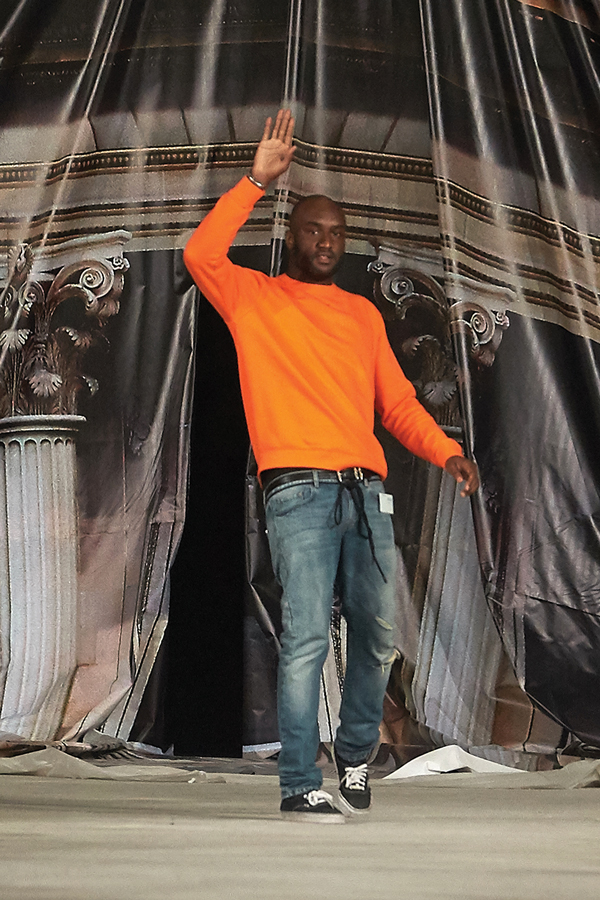 Abloh closes the show